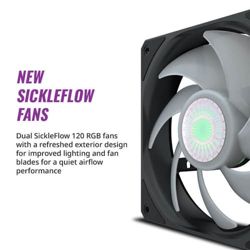 Cooler Master MasterLiquid ML120L V2 RGB CPU Liquid Cooler